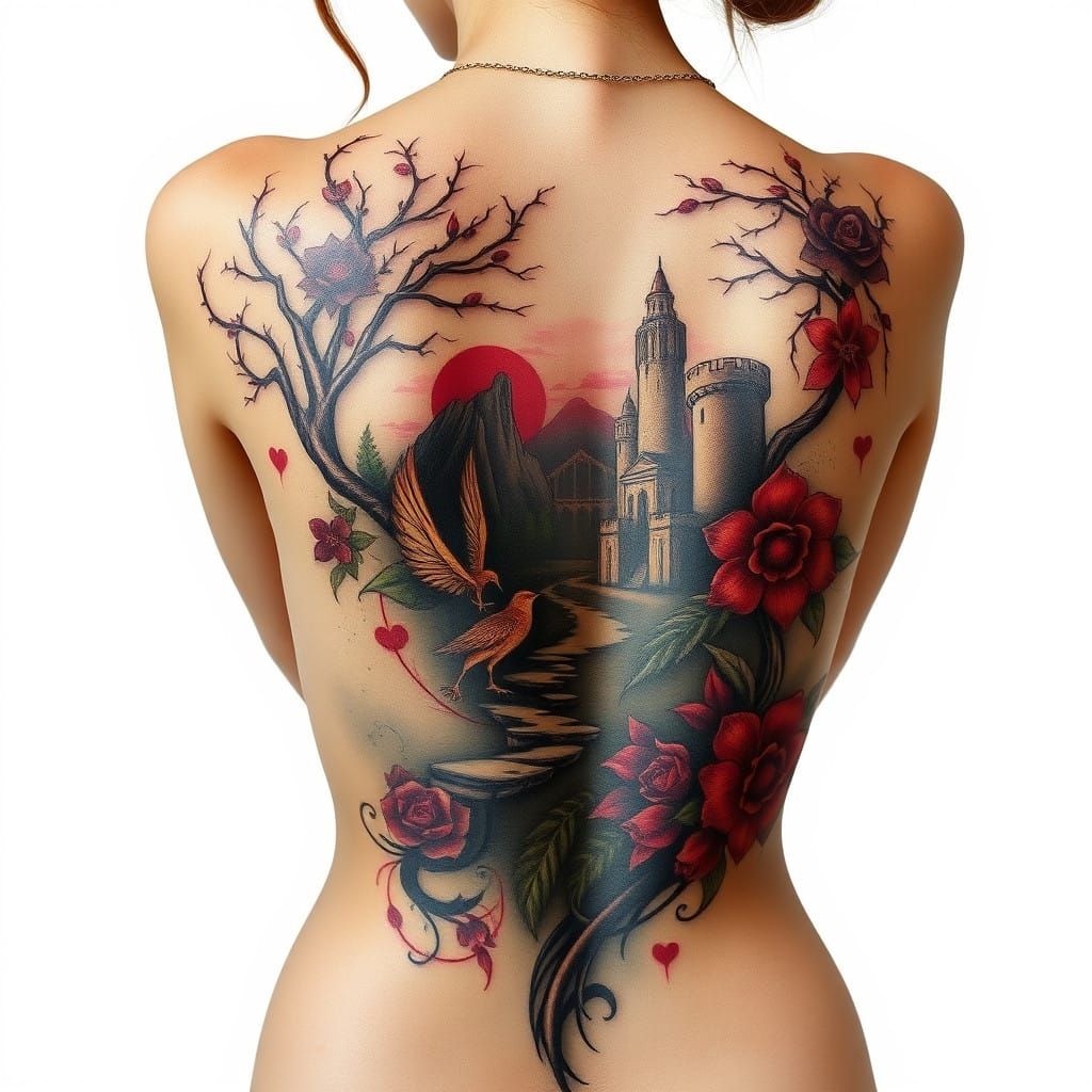 realistic tattoo