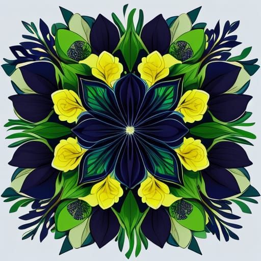 Vibrant Paper Flower Arrangement with Rainbow Swirl