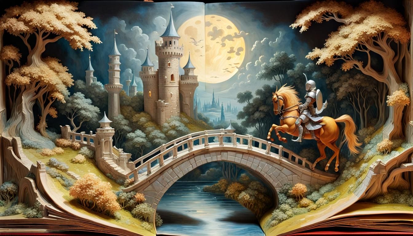 Knight and Dragon Tower: A Fairy Tale Pop-Up Book