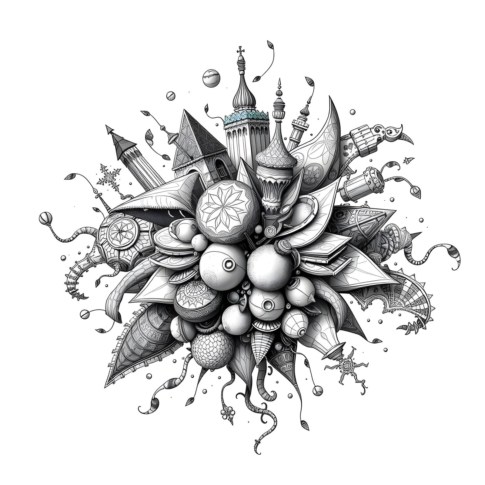 Syncretism (Doodle Art)