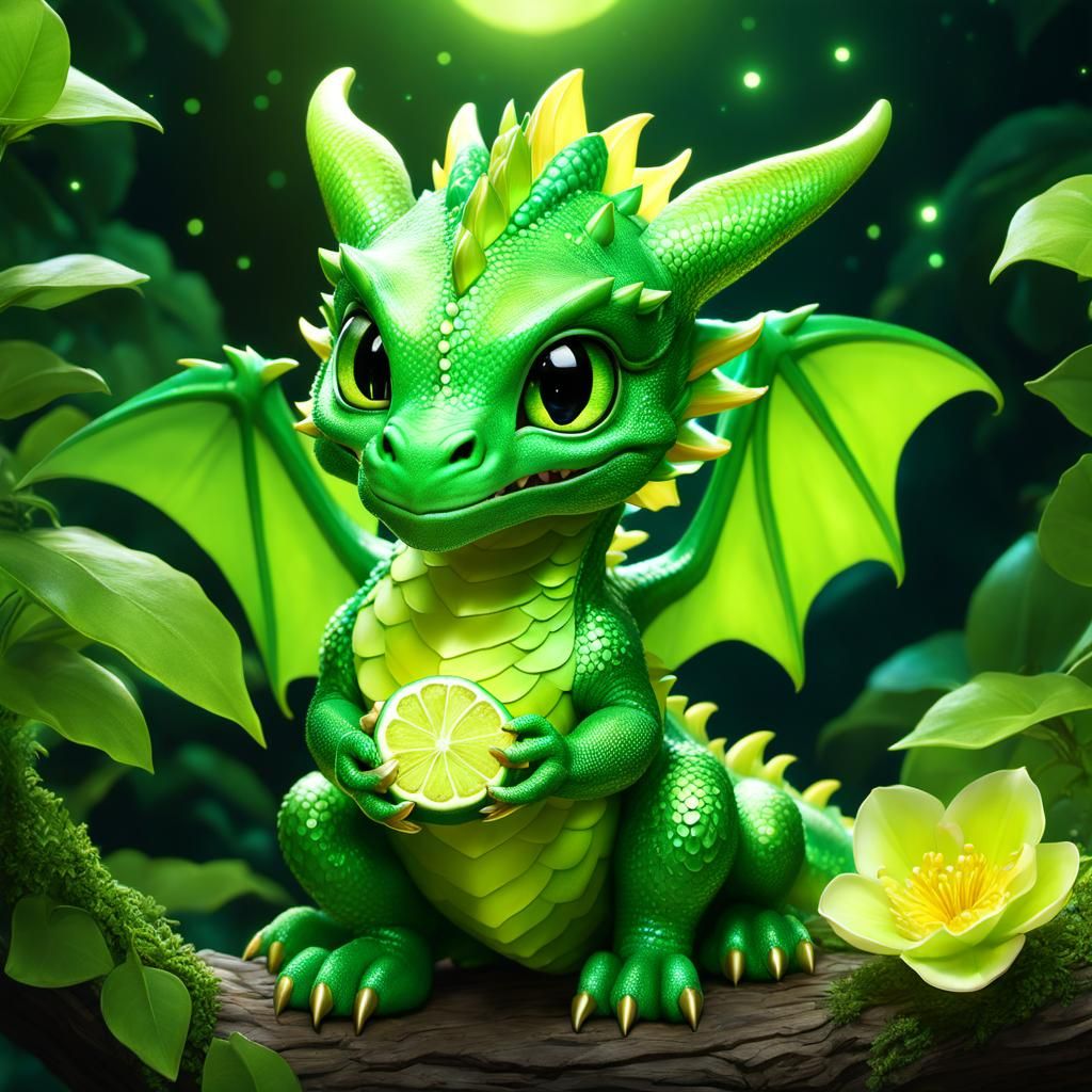 Lime dragon