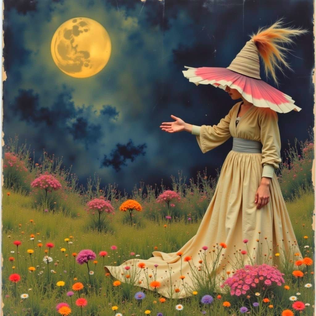 Atmosphere in Flux: Kenneth Paul Bloch Style Illustration