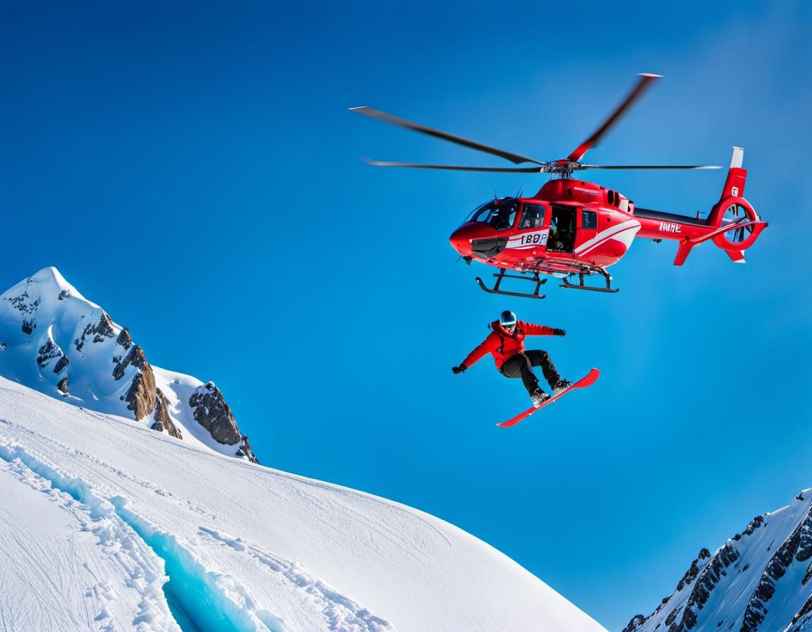 Fearless Snowboarder