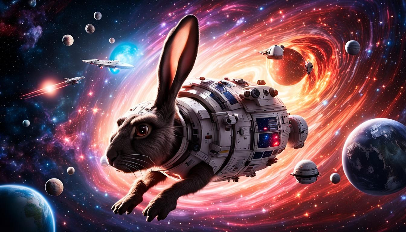 Energizer Bunny in Space, Star Wars Style