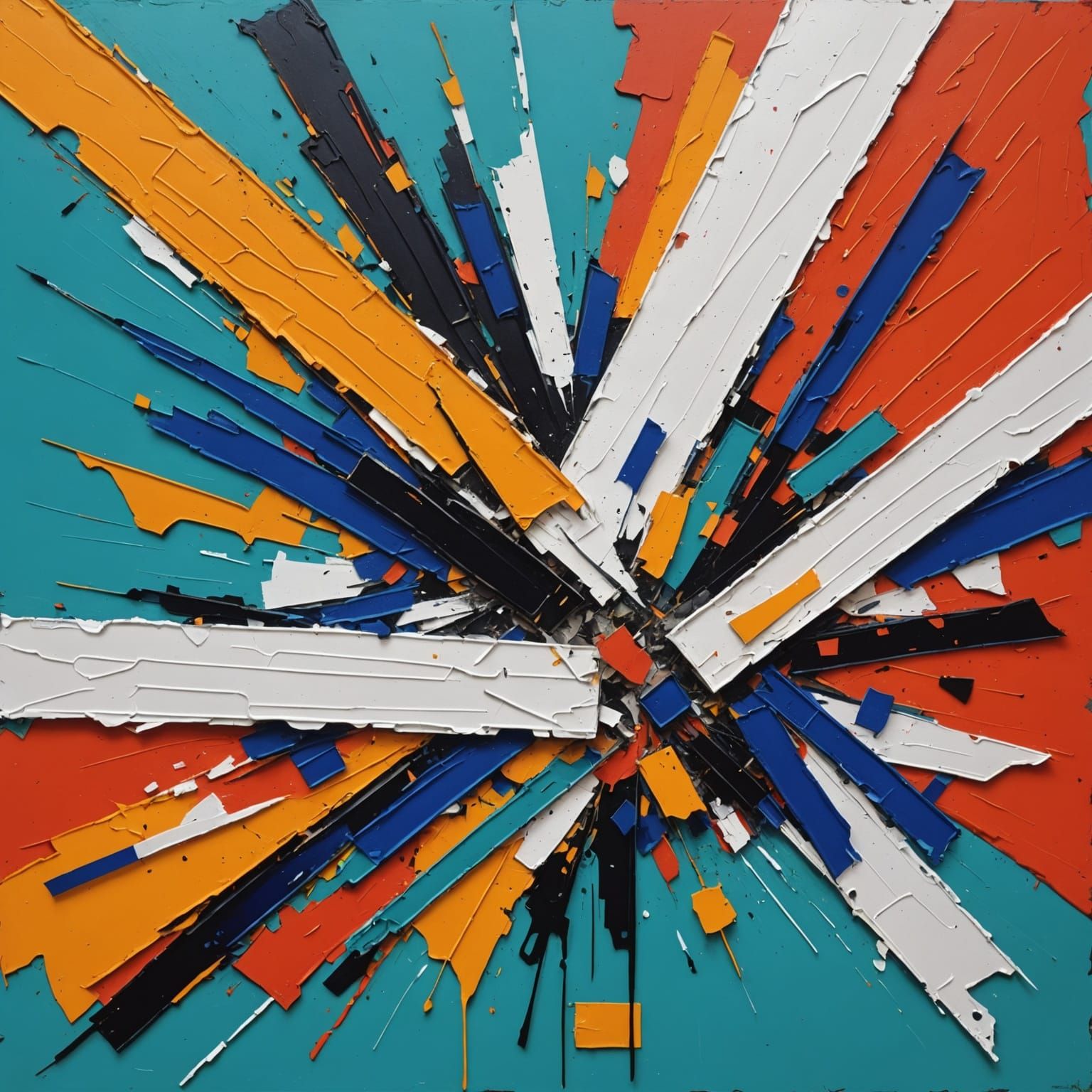 Ethereal Bankruptcy in Vibrant Hues