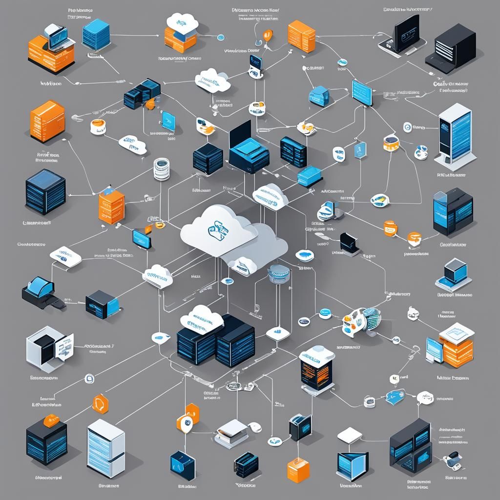 Digital Transformation Platform Architecture Diagram