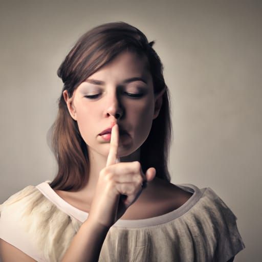 Evocative Silence: A Moment of Quiet Contemplation