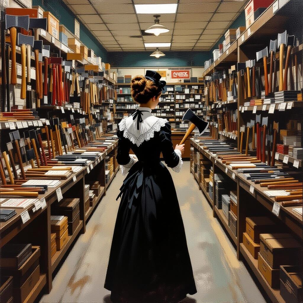 Lizzie Borden Shopping for Axes: Realism and Nostalgia