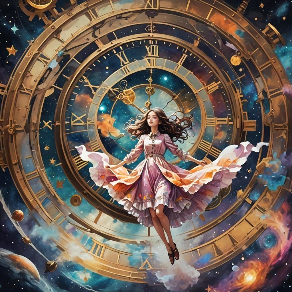 Girl in Space Outside of Time