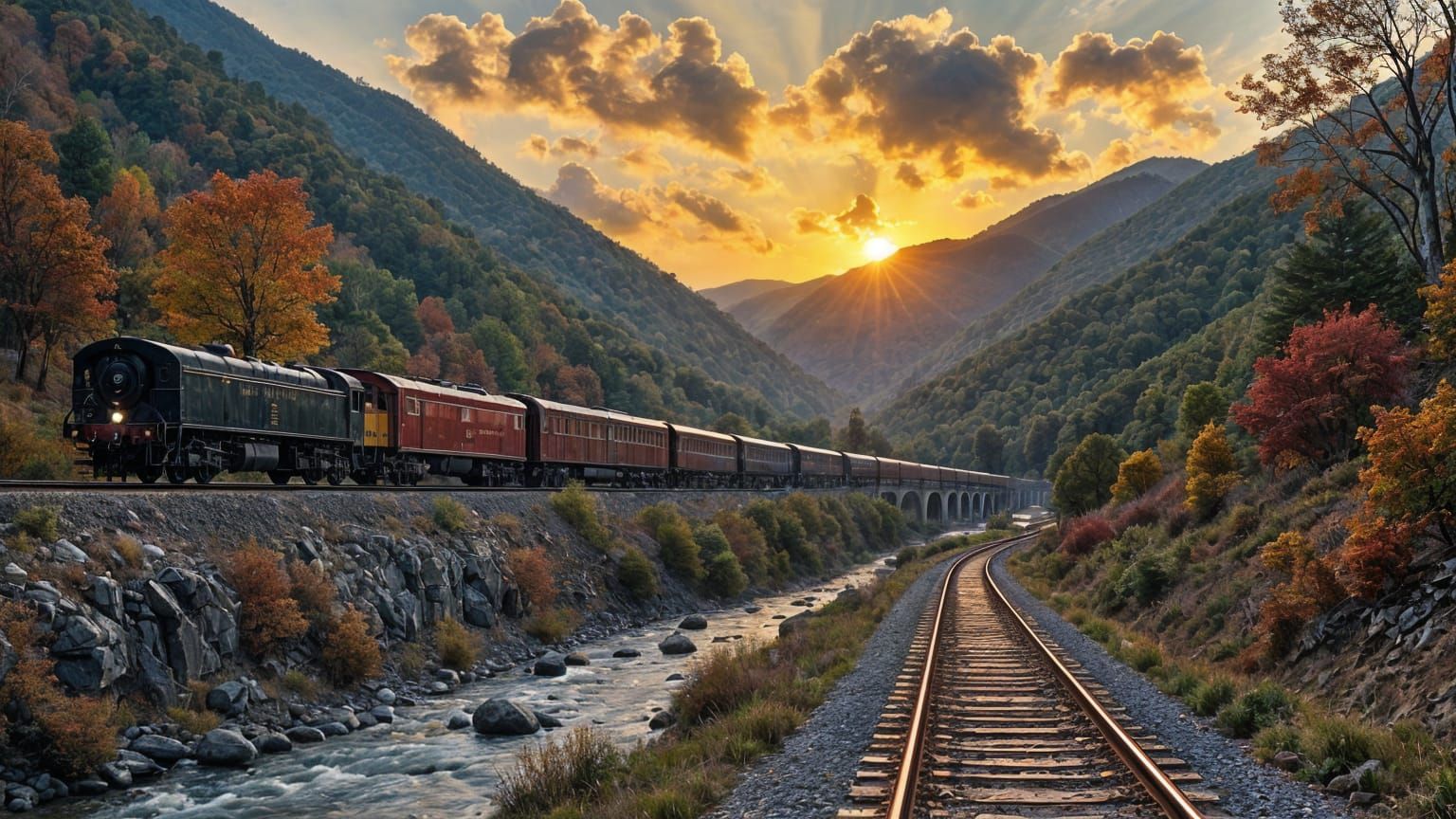 End of the day in Appalachia