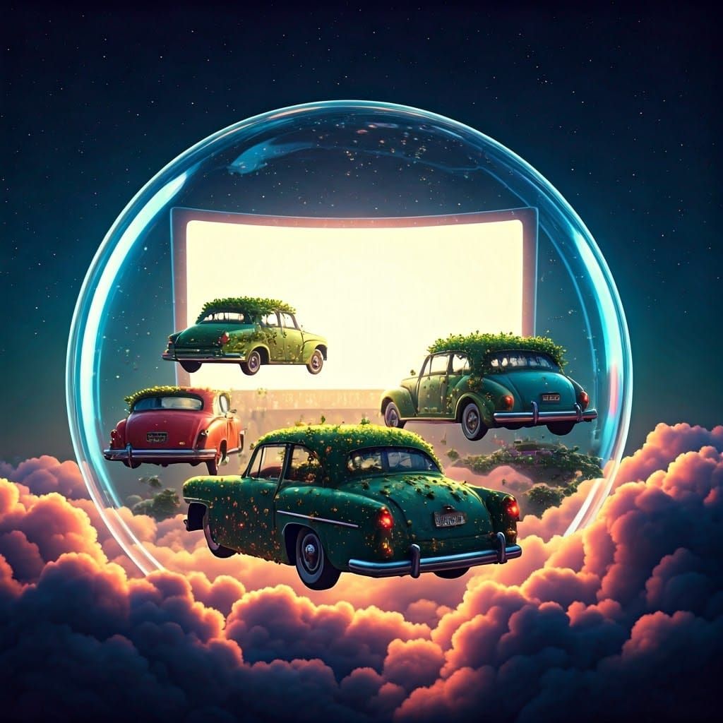 Magical Floating Drive-In Movie Theatre