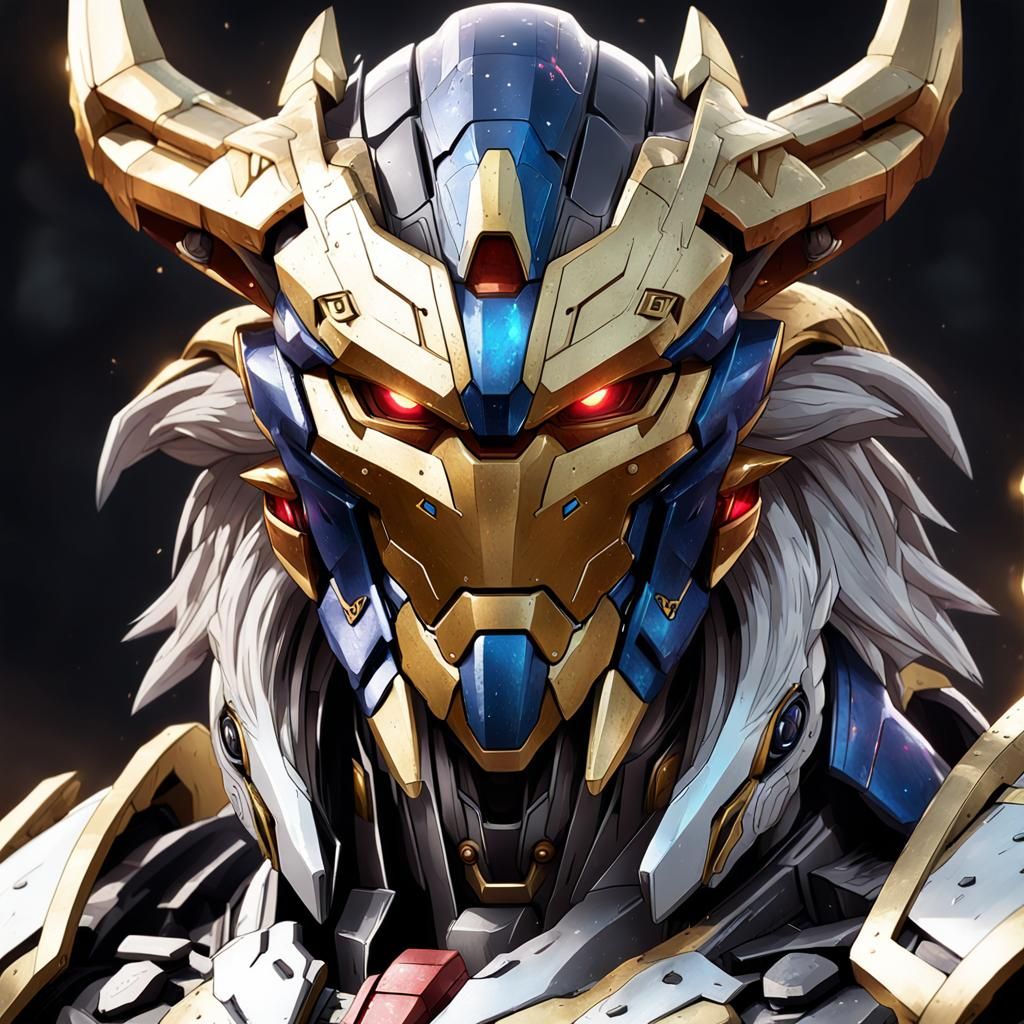 Detailed Portrait of Barbatos with Dynamic Lighting