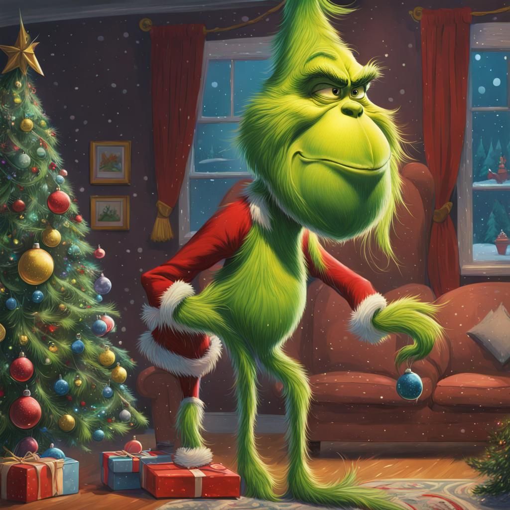 Grinch Stealing Christmas
