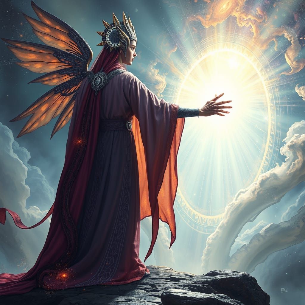 Ethereal Guardian of Galactic Portals