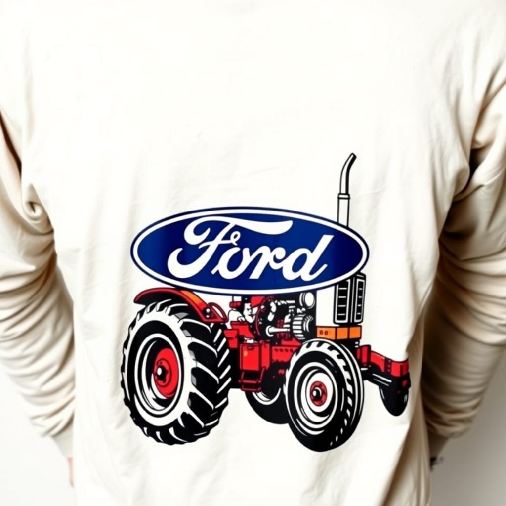 Ford Traction Logo Shirt in Pop Art Style