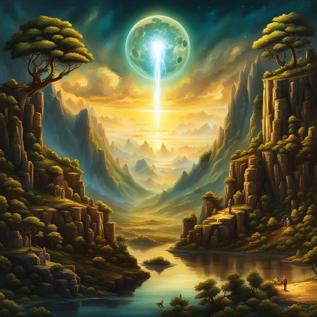 Aetheria Treasure Hunt Book Cover Design