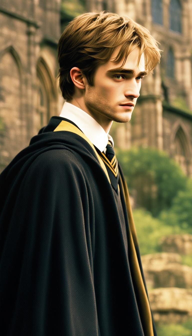 Young Man Portrait in Fantasy Setting