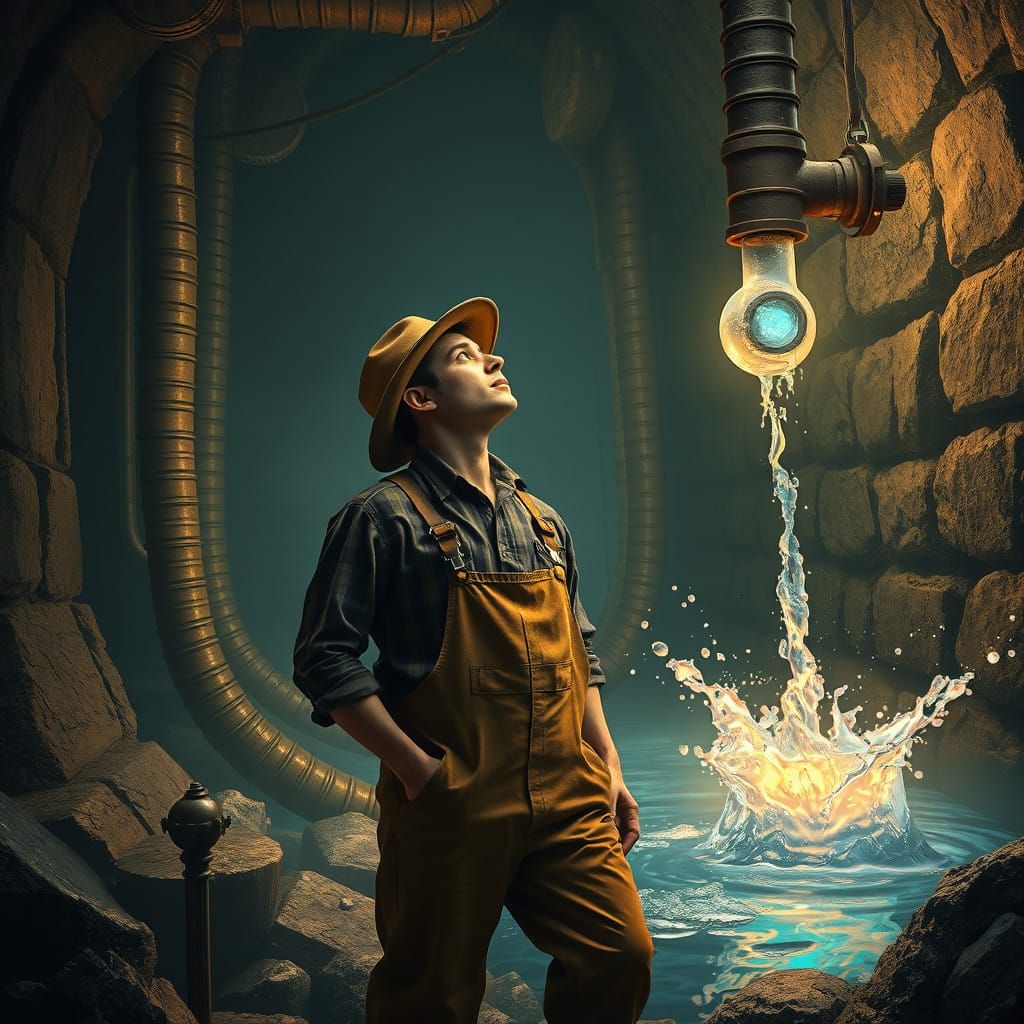 Mystical Plumber Lost in Ancient Pipes
