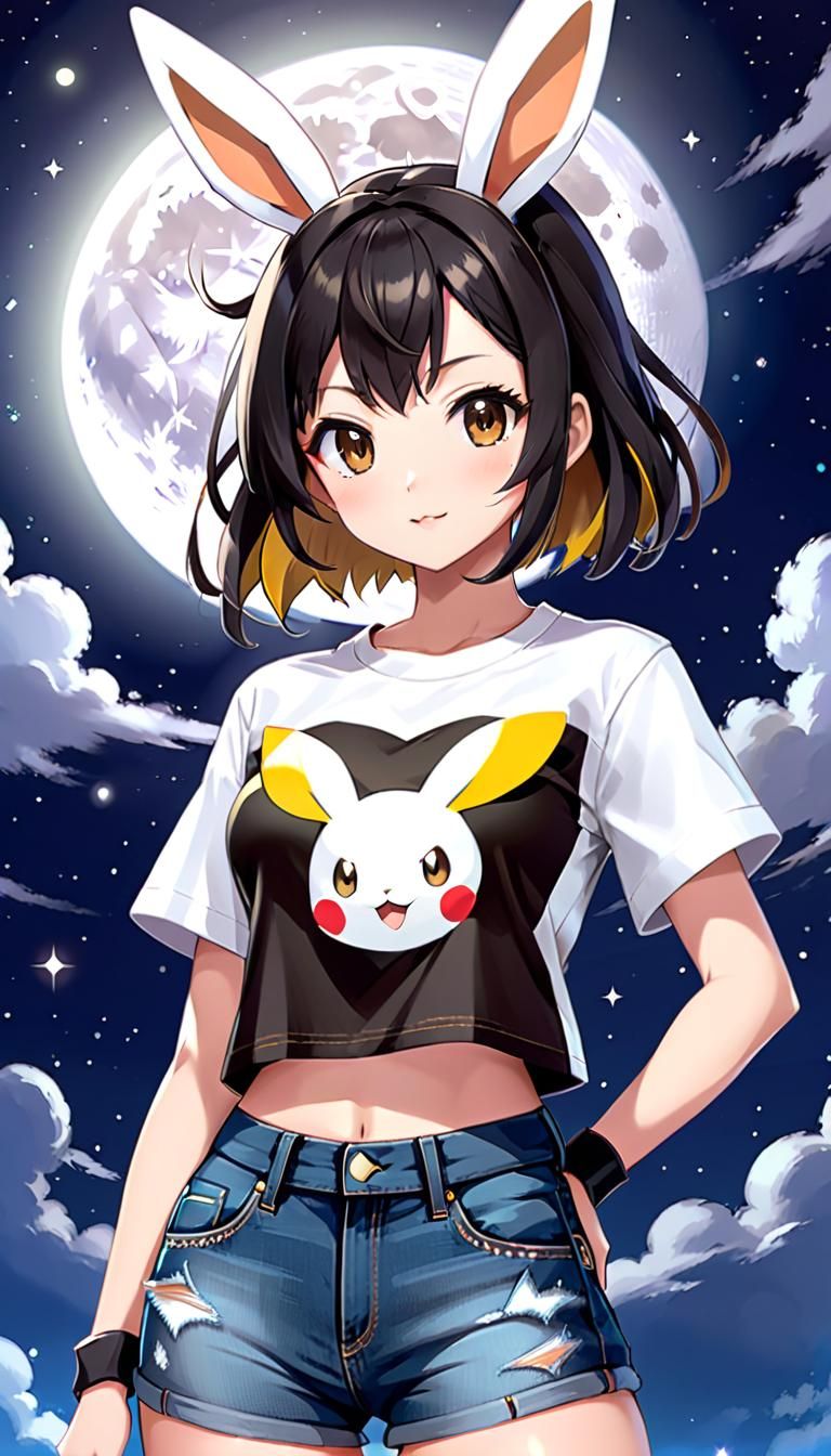 Anime Pokémon Card: Fashion-Forward Transformation