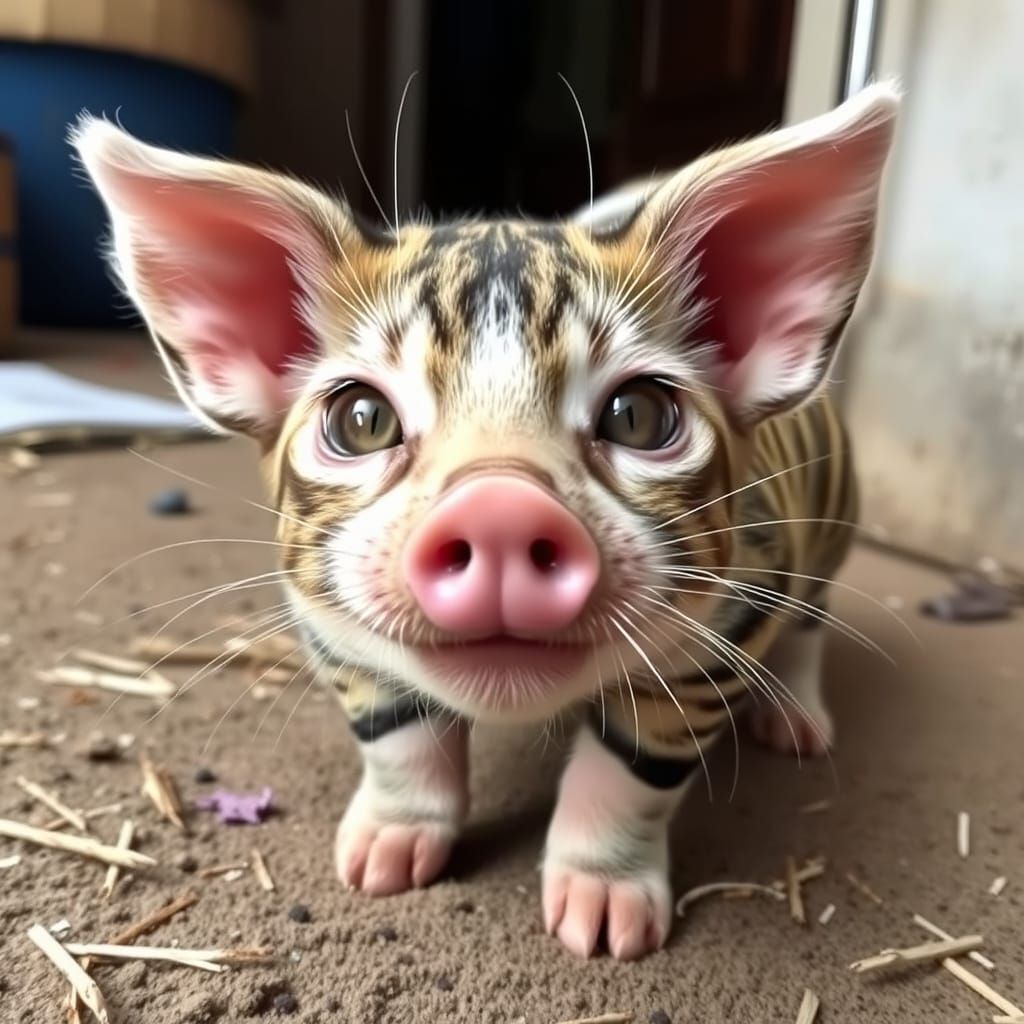 Cat-pig