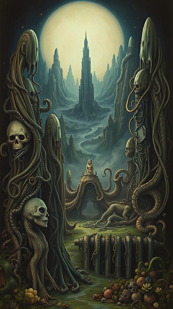 Surreal Post-Apocalyptic Wonderland: A Biomechanical Dreamsc...