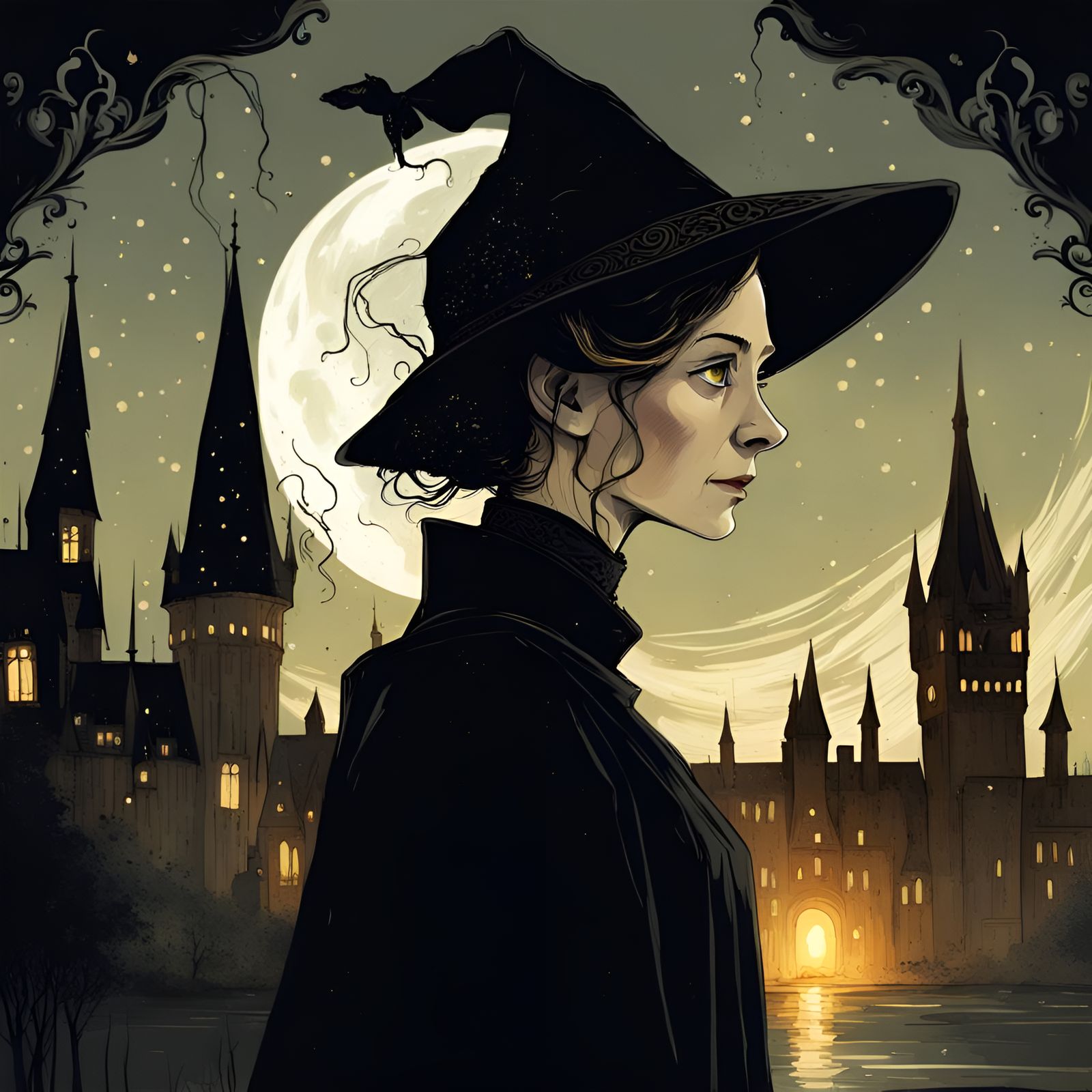 Minerva McGonagall Portrait: A Hogwarts Masterpiece