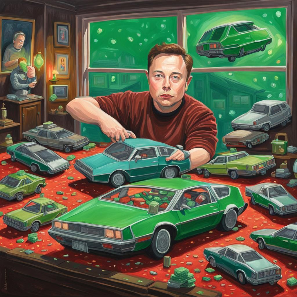 Child's Play: A Detailed Gouache Painting