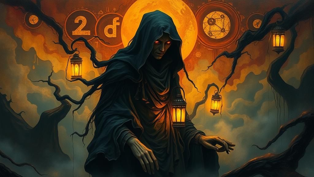 Ethereal Seer in a Surreal Dreamscape