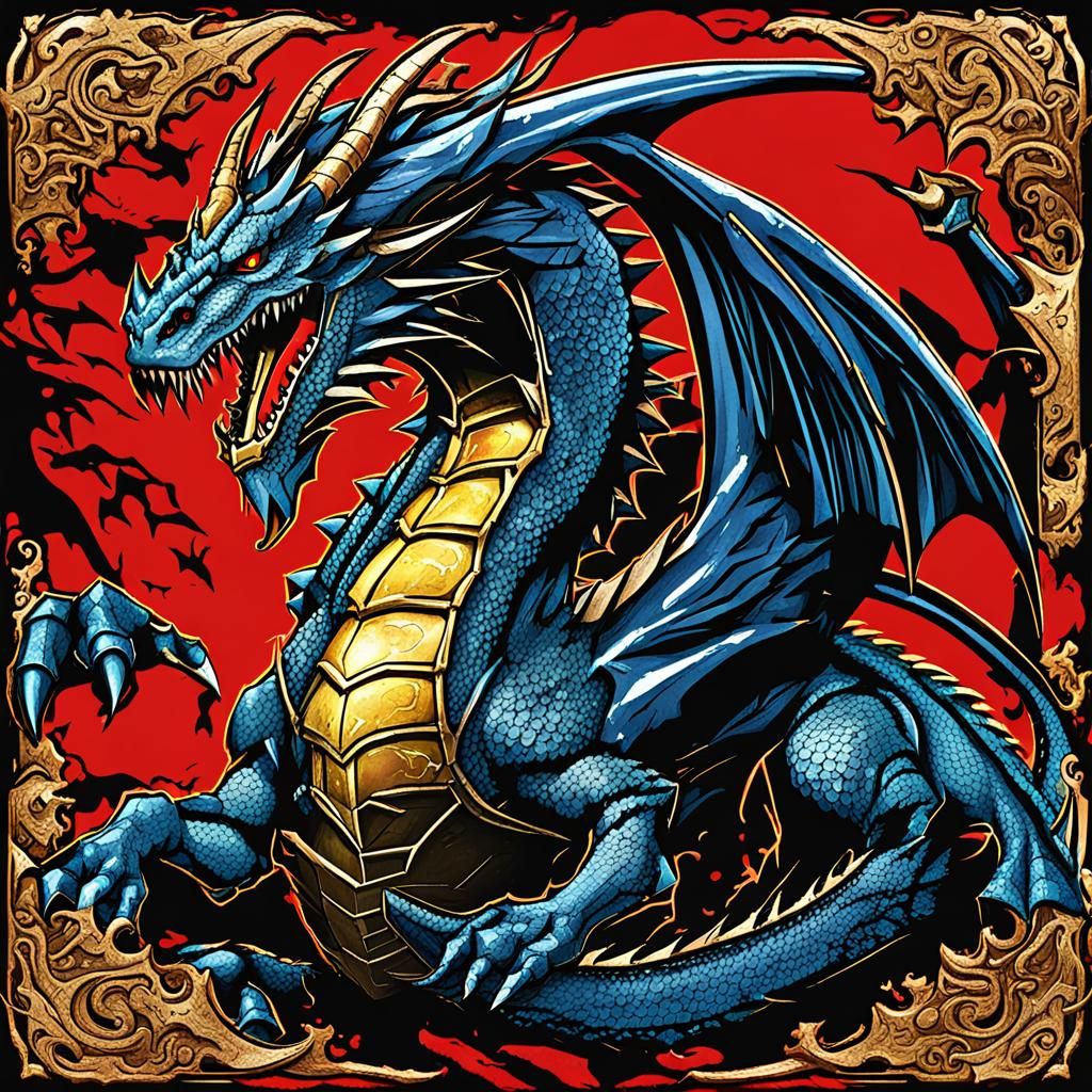 Armored Battle Dragon Ready for War