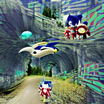 Sonic the Hedgehog Digital Art
