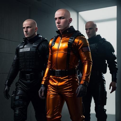 Prisoner Escorted by Guards: Digital Matte Painting