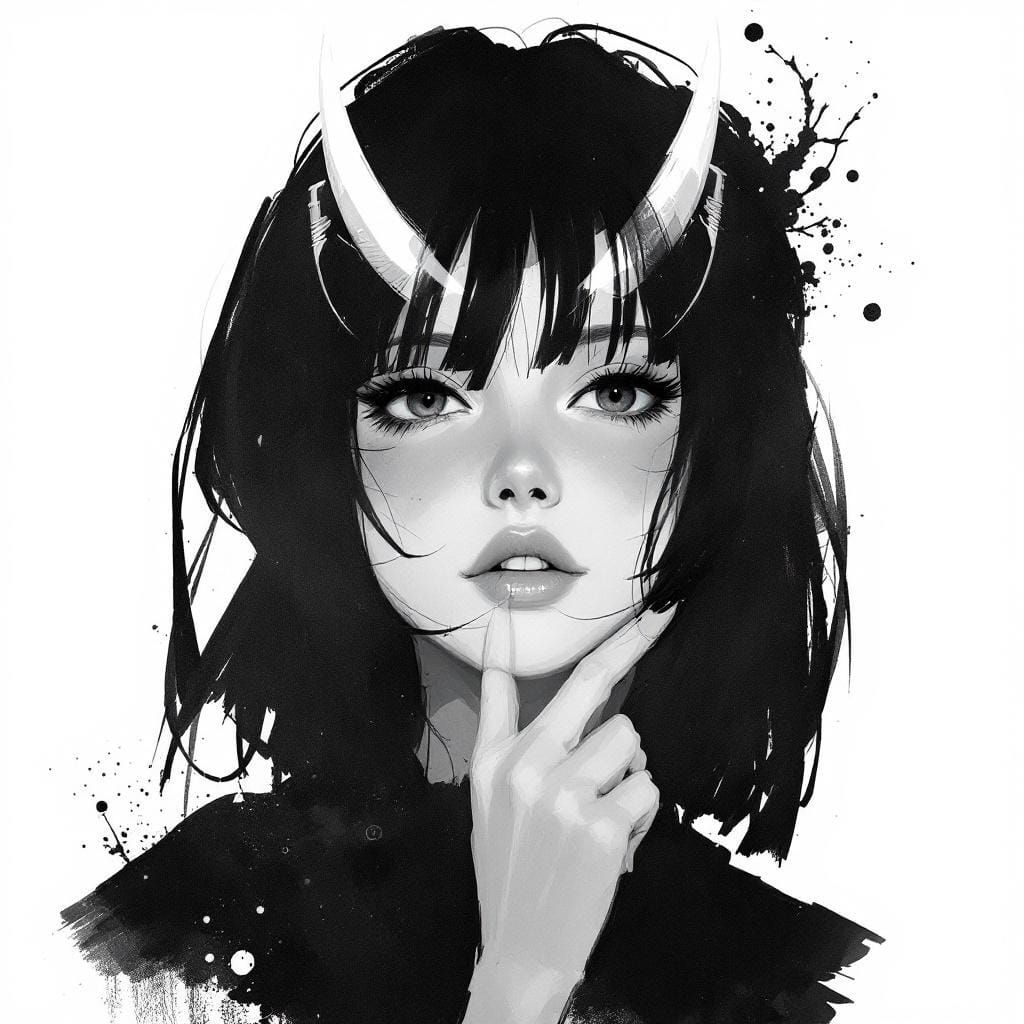 Radiant Woman Surrounded by Angels in Hyperrealistic Style