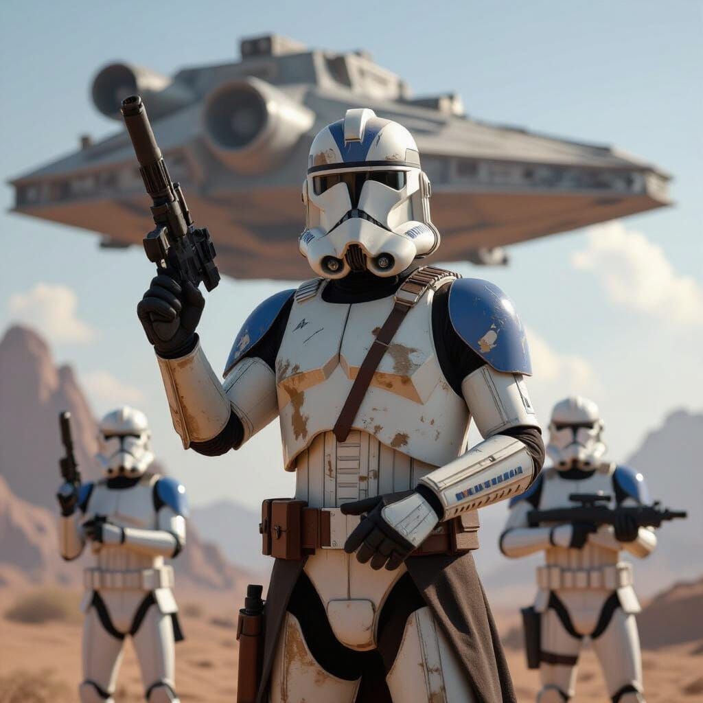 Captain Rex Salutes in Epic Star Wars Scene