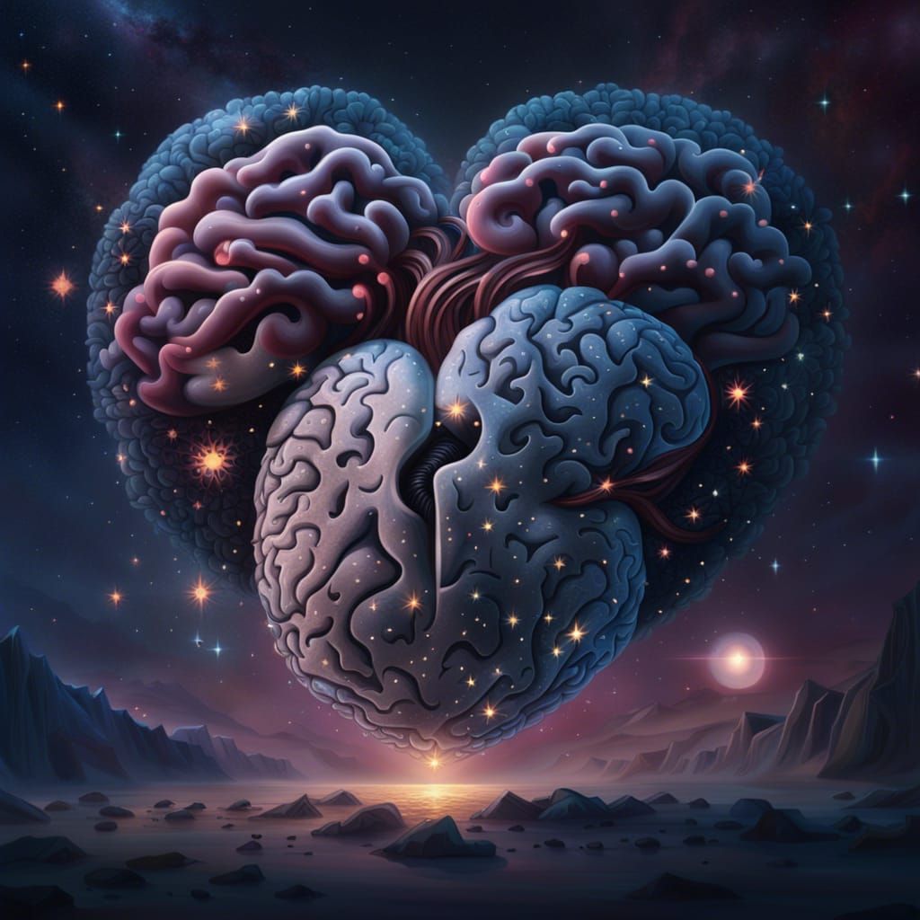 Heart and Brain Embrace Among the Stars