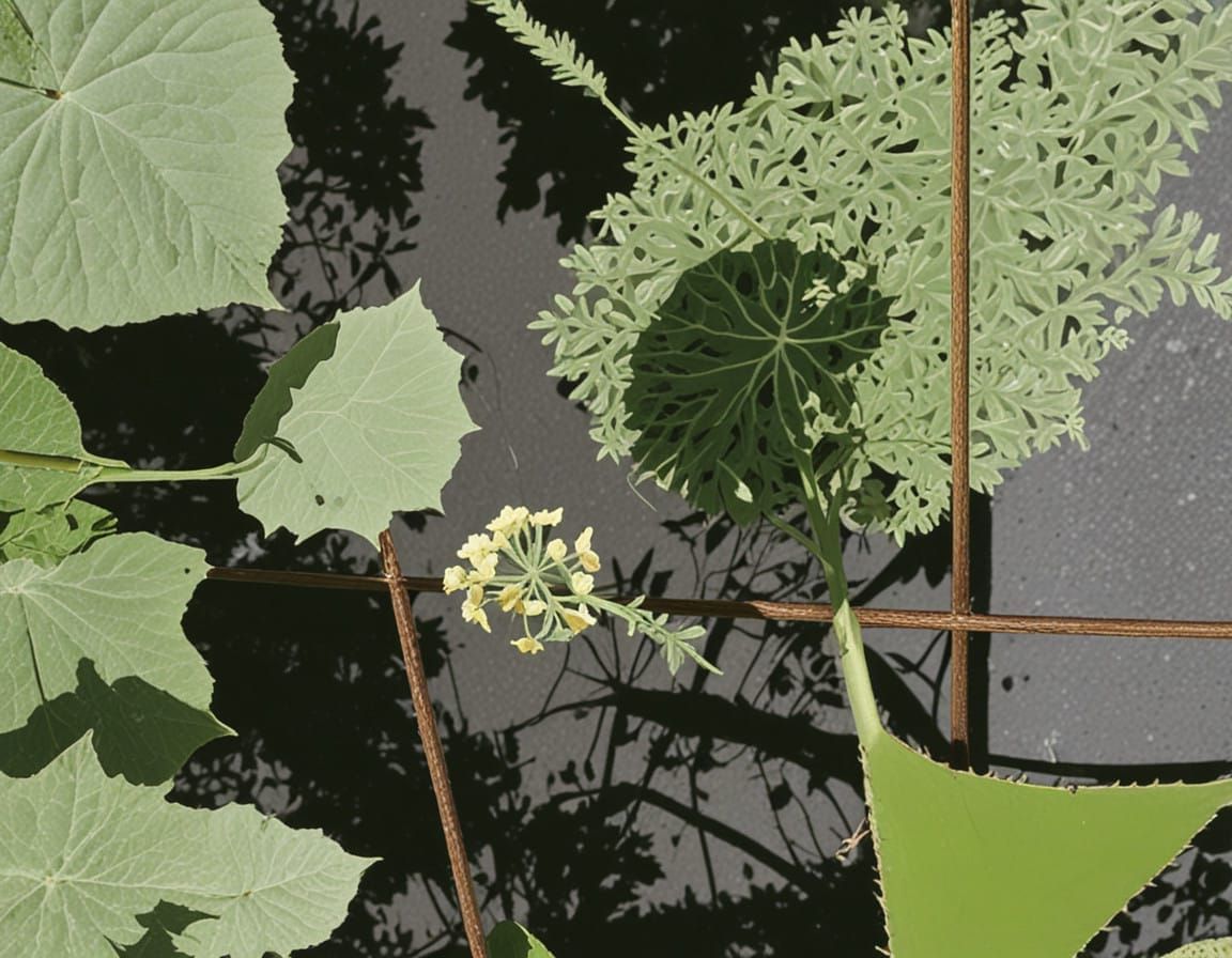 Garden Landscape in Whimsical Style