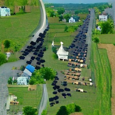 Amish Paradise: An AI Interpretation