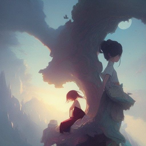 Slumberland Cover Art in Anime Style