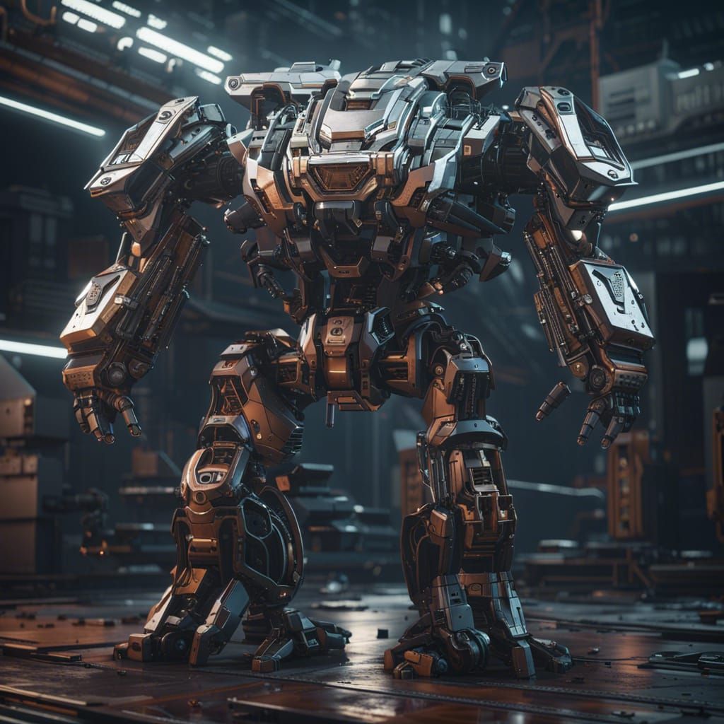 Epic Giant Mech in High Definition