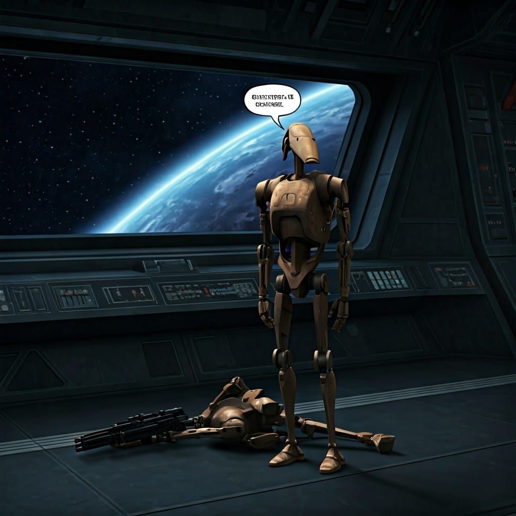 I  guess I'm the commander now...