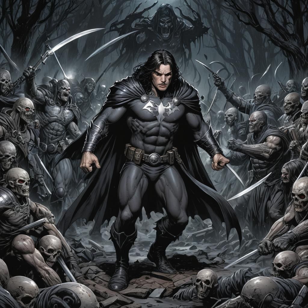 Grimdark Comic Book Art: Mark Brooks & Dan Mumford Style