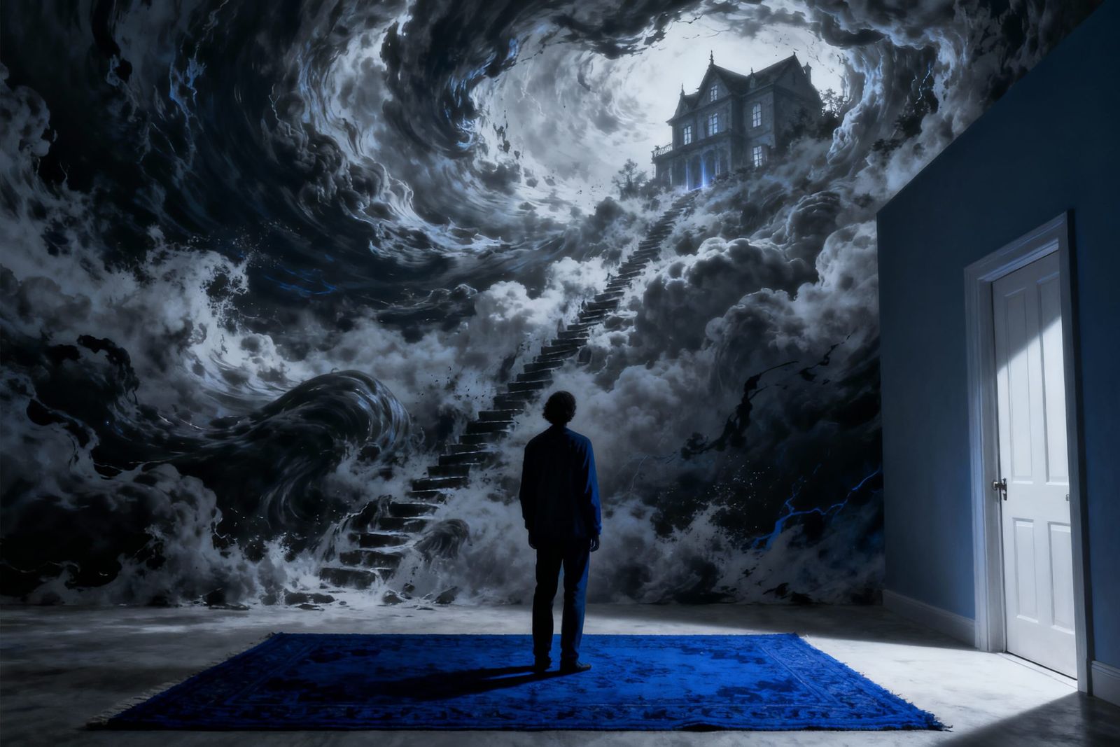 In Neon Grey I Hear a Hole I Speak a Mansion I Remember a De...