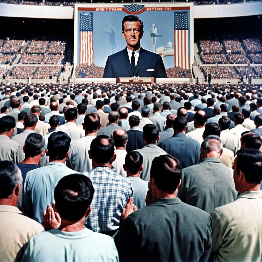 Fathers Worship Ward Cleaver: Propaganda Poster
