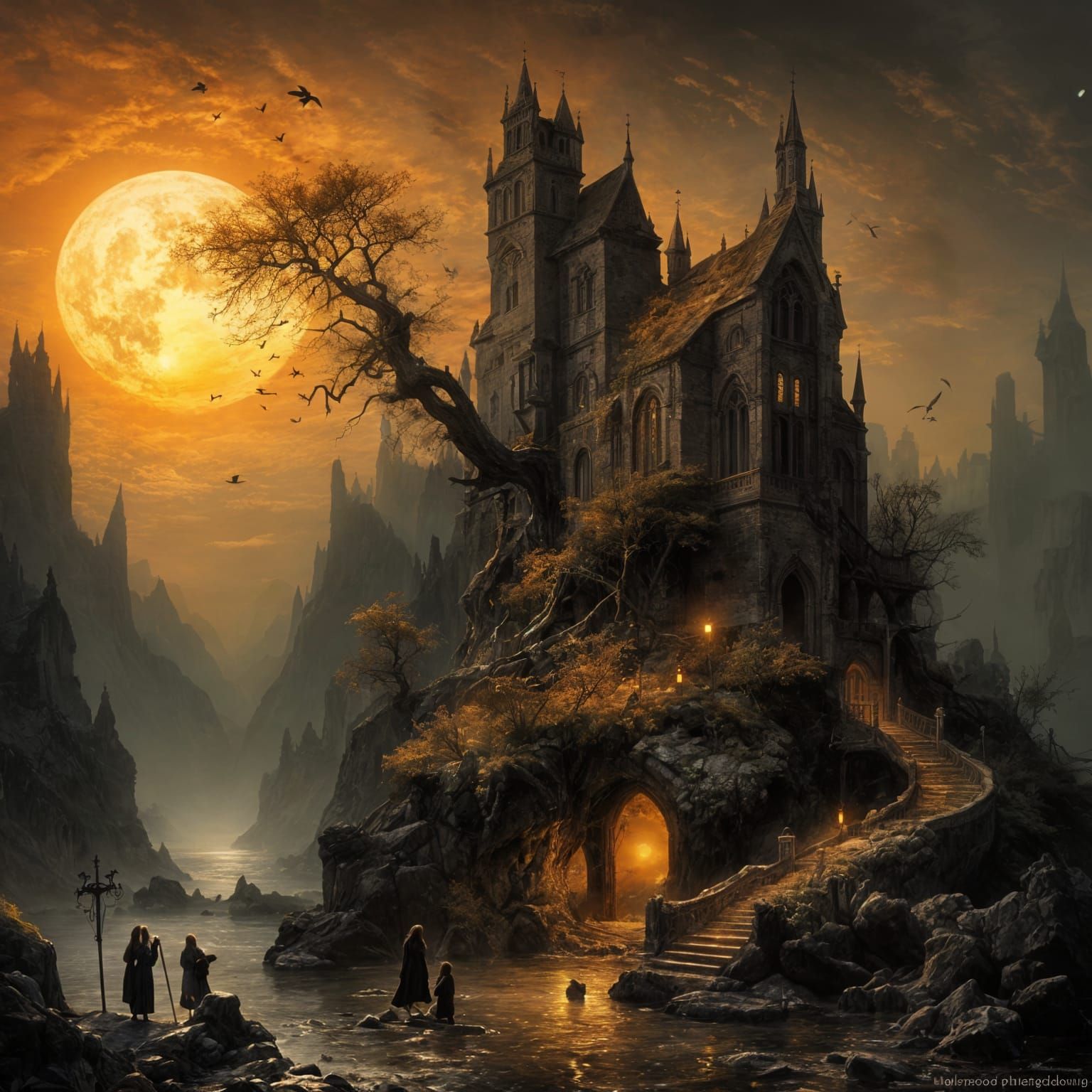 Fading Sunlight: An Evening's Tranquil Transition