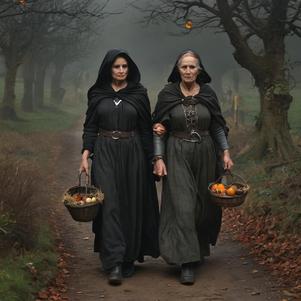 Samhain Celebration: Ancient Celtic Festival in Waterhouse S...