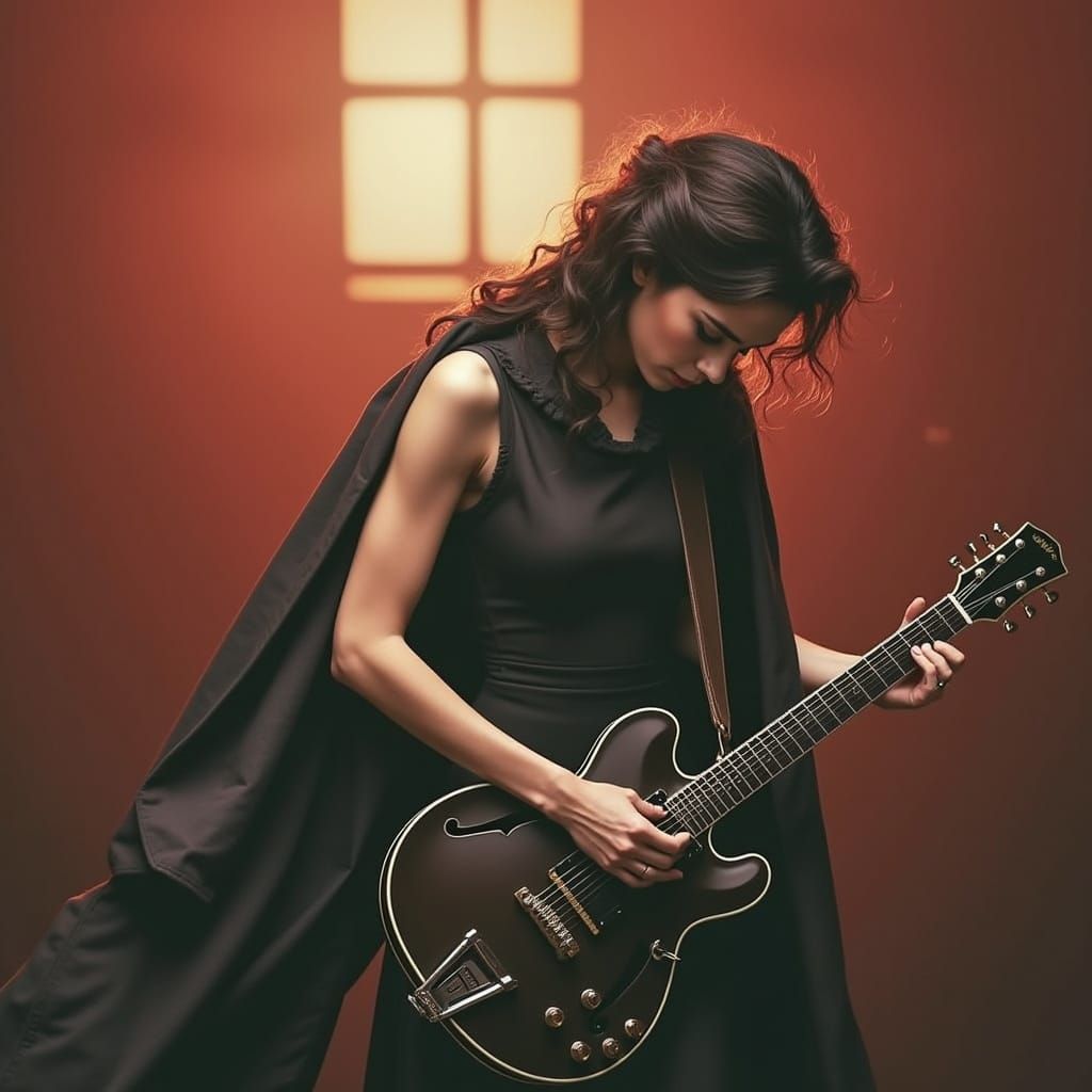 Elegant Woman Radiating Timeless Beauty and Confidence