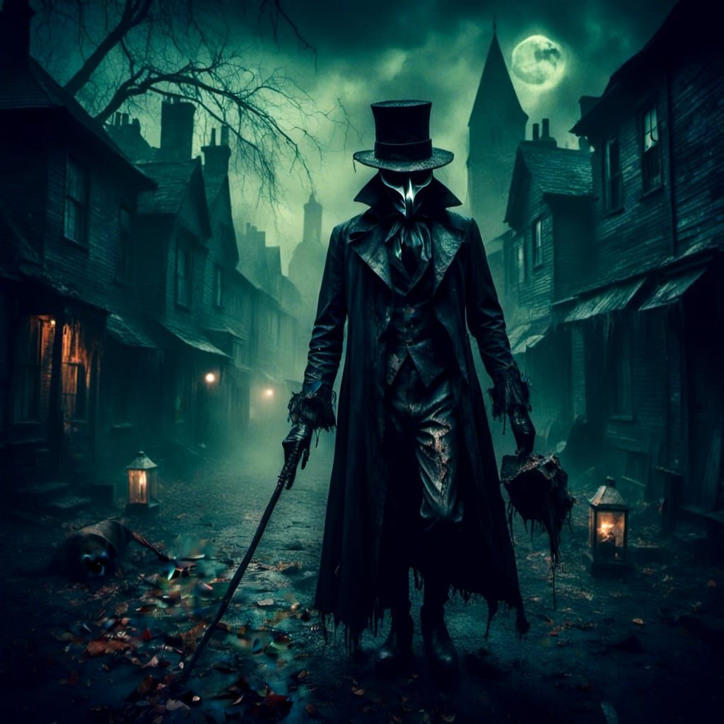 Jack the ripper as a plague doctor