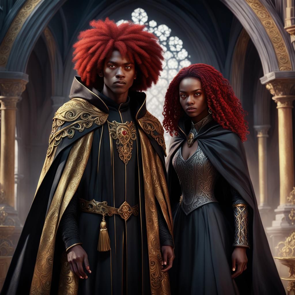 Fantasy Cloaks: A Detailed Digital Matte Painting