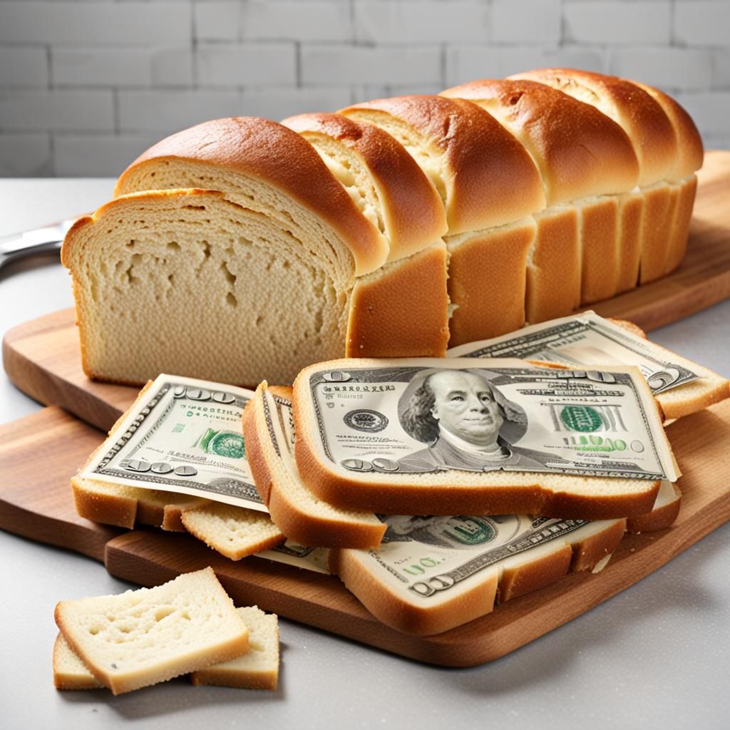 Hundred Dollar Bill Bread