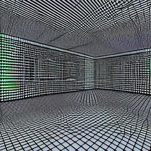 Eternal Fractal Infinity Room in Thermal 3D