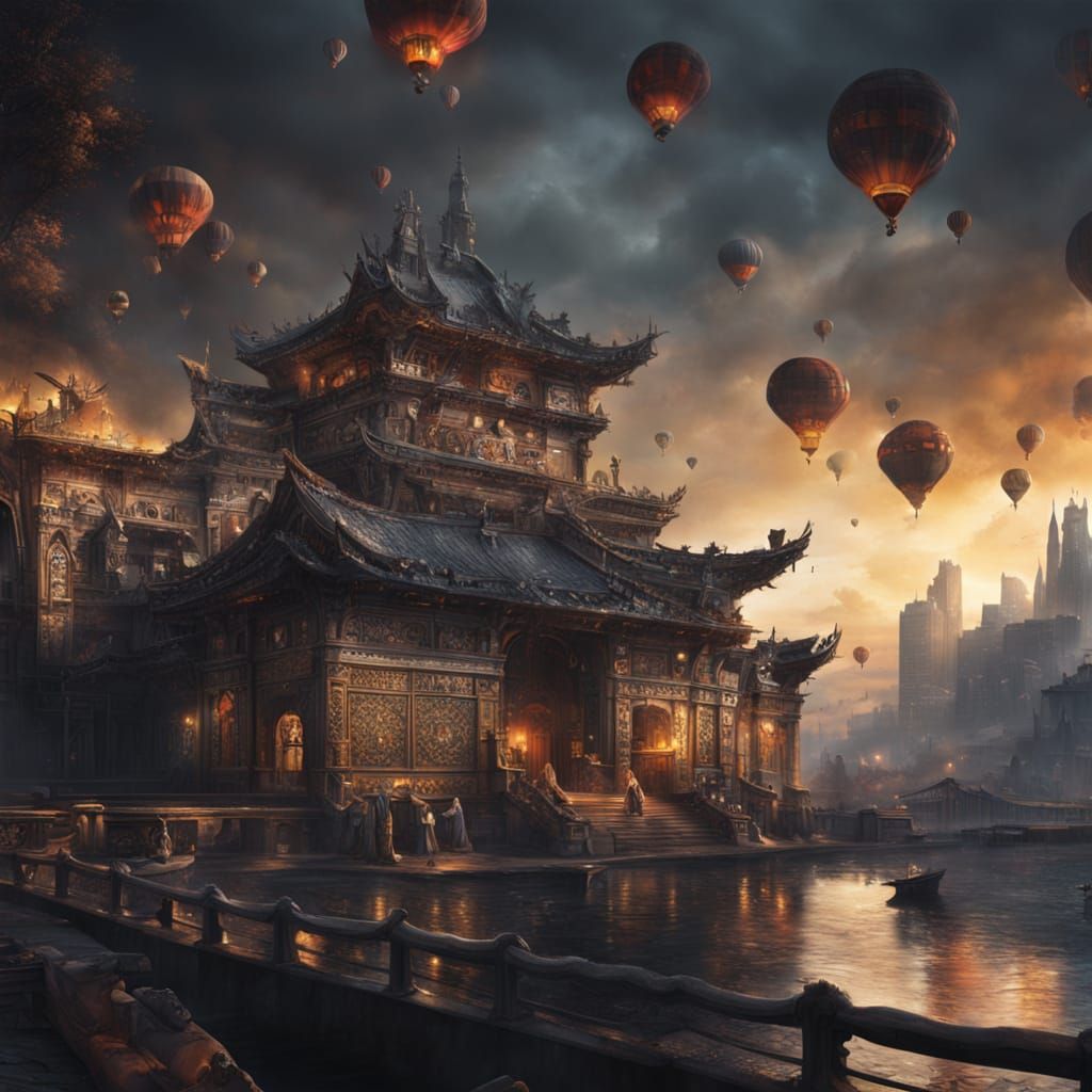 Epic Cinematic Digital Painting of Lea